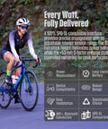 Cyclist using Assioma Pro RS-1 Beefed-Up Power Meter Pedals Bundle With Extra SPD SL Cleats, StarlitGem Cleaning Cloth, And Multi Tool Kit