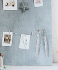 Concrete Grey Self-Adhesive Film Roll For Walls, Cabinets, And Furniture, Large 26x78 Inch, 4-Pack, Easy Peel And Stick Decor For DIY Home Makeovers Today on wall panel with photos and decorations