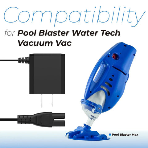 8.6V Pool Vacuum Charger For Pool Blaster Catfish Li And Water Tech Vac Cleaners Replacement Power Supply LC099-2SK with accessories