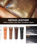 Black Leather And Vinyl Repair Kit For Car Interiors Home Furniture Couches And Kicks Easy No Fuss Quick Fix for leather scuffs and tears.