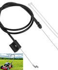 Engine Control Cable Replacement Part 302080049 for Power Smart Lawn Mower with ties, fits models 8621-8618