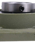 Front view of Two Inch Bore Four Bolt Flange Bearing With Set Screws F4B-SC-200 UCF211-32, industrial machinery support