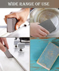 Eight Pack Sanding Sponge Kit With 60 80 120 220 Grits Coarse To Fine Washable And Reusable Blocks polishing metal and wood surfaces