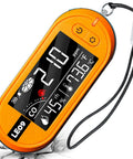 Go-To Portable 3 In 1 CO Detector With Temperature And Humidity Readouts, Built In Alarm, Lanyard Design for Camping and Travel