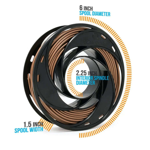 Multicolor PLA 3D Printer Filament 1.75mm 200g Pack Vacuum Sealed With Desiccant 205 225C Nozzle Temperature Compatible With Most Printers Blue Green Orange Red Colors 6 Inch Spool 1.5 Inch Wide Hub