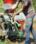 Farm worker using seed planter tube replacement part plastic seed distribution tube for corn easy install replacement