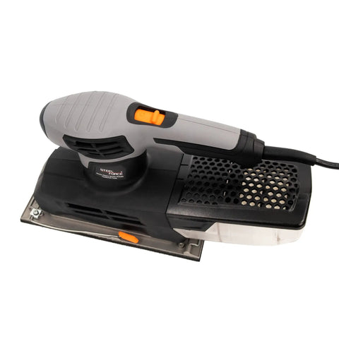 Heavy Duty Sheet Sander With A Large 9x4.5 Inch Base, 2.5 Amp Motor, 6000-12000 OPM, Six Stage Variable Speed Dial for wood finishing