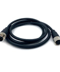 M12 4 Pin Male To Female Connector Cable 5 Meter IP67 Waterproof A Code Straight Profibus Fieldbus Sensor Cable 250V 4A AWG22 Molded