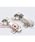 Soft-Close Cabinet Damper for Corner Hinges, 8 Pack 973A0500 Buffer for Full Overlay Cabinets, shown with square snap hole.