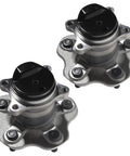 Pack of 2 rear wheel bearing and hub assemblies for 2013 through 2019 Nissan Sentra B17 5 lug replacement by OEM approved quality
