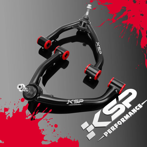 Upper Control Arm For Sierra And Silverado 1500 6-Lug Lift Kit 2-4 Inch Tubular Upgrade With OE Stamped Steel And Aluminum Arms Stage 2.0