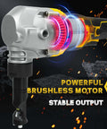 Cordless Metal Nibbler For 20V Battery System A True Workhorse With Brushless Motor close-up showing powerful motor design