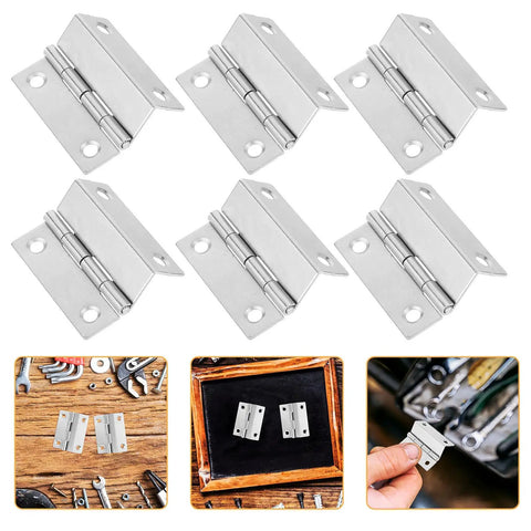 Right Angle Cabinet Door Hinges 10 Pack With Screws 180 Degree Full Overlay Heavy Duty Iron Hinges for wood cabinets