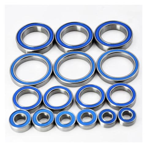 Rubber Sealed Miniature Ball Bearings Kit For RC Cars With Dope Range Of Sizes 2x6x3 5x10x4 5x8x2.5 4x10x4 5x11x4 6x12x4 12x18x4mm High Precision ABEC Bearings For Smooth Quiet Spins, sealed steel bearings set