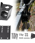 Universal Trailer Tongue Jack Relocation Kit With Bolt On Bracket For 3 Bolt And A Frame Jacks No Weld Install Tailgate Clearance