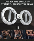 Rotating Burn Machine 12 Lb Arm Trainer With 360 Degree Grips Multifunction Spinning Rotator For Forearms Boxing And Workouts