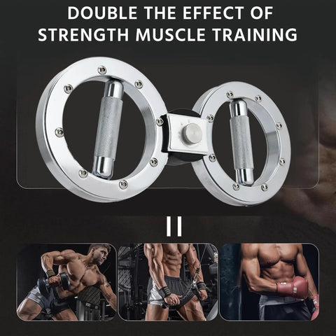 Rotating Burn Machine 12 Lb Arm Trainer With 360 Degree Grips Multifunction Spinning Rotator For Forearms Boxing And Workouts