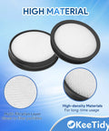 Replacement Vacuum Filters For Hoover Windtunnel 3 Pro Pet Hair Bagless Upright Vacuums UH72400 UH70400 UH70905 UH70930 UH70935 UH72405 Replaces Part 303903001 2 Pack Heavy Duty High Efficiency Filtration shown in detail with high-density material and multi-filtration layers.
