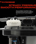 Electric Fuel Pump Module Assembly With Pressure Sensor For Buick LaCrosse And Pontiac Grand Prix close-up of connectors and assembly design.