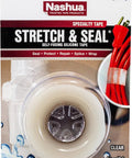 Self Fusing Silicone Tape Stretch And Seal 1 Inch By 10 Feet Clear Non Adhesive That Sticks To Itself For A Quick Airtight Waterproof Seal