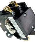 Compact 208V-240V 40A DPST Contactor For HVAC And Commercial Appliances, black and silver structure, side view