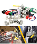 Manual Hydraulic Multiplier With SCV Splitter Diverter Valve Couplers And AG Fittings For 20 GPM Flow At 3000 PSI Max