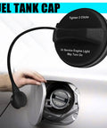 Gas Cap Replacement OEM 95995094 Fits Chevy Malibu Impala Equinox Colorado Trailblazer GM vehicle installation view