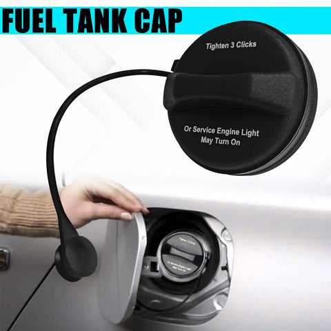 Gas Cap Replacement OEM 95995094 Fits Chevy Malibu Impala Equinox Colorado Trailblazer GM vehicle installation view