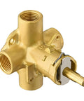 Pressure Balancing Shower and Tub Valve for Universal Shower Trim Kit Brass Construction Built for Durability Includes Complete Rough In Assembly