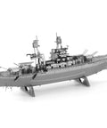 US Navy USS Arizona 3D Metal Ship Model Kit Unassembled DIY Hobby Project With Detailed Etched Parts Easy Snap Fit Perfect For Collectors