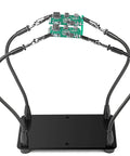 Helping Hands Soldering Station with Four Flexible Arms Magnetic Soldering Holder for Electronics Repair and Jewelry Crafting