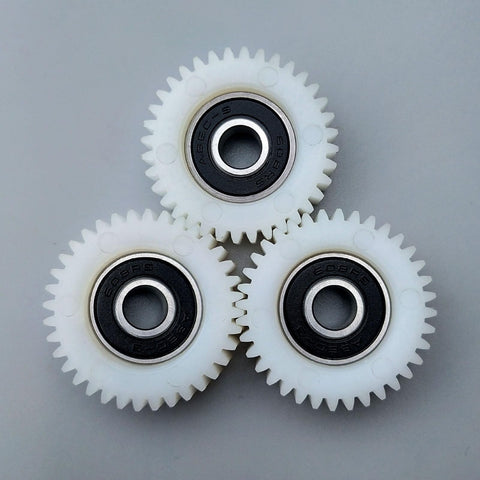 36 Tooth Nylon Motor Gear Set With Gear Clutch For Electric Tools Pro Grade Replacement 3 Piece Kit Durable Easy Install