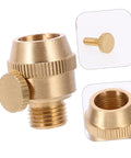 Solid Brass Cord Grip For Edison Style Pendant Lights, Threaded Cable Locker Strain Relief, metal connector close-up