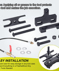 Upgraded Pro Grade Valve Spring Compressor Tool Kit With Box For LS Engines 4.8L 5.3L 5.7L 6.0L 6.2L LS1 LS2 LS3 LS6 Fits Chevy GMC Pontiac Cadillac Includes Air Valve Holding Hose For Easy Removal And Installation with components displayed
