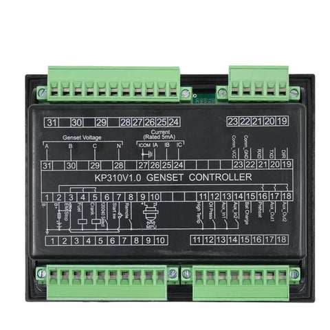 Generator Control Module With Remote Start And Stop And Digital Display Panel For Genset Phase Angle Controller Unit One Piece Easy Install And Real Time Power Monitoring, KP310V1.0