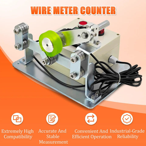 Digital Cable Length Meter Wheel Measuring Rope Hose Belt Tape Counter Knockout Quality Hassle Free Setup Right Up Your Alley Smooth Operator Tracking Device