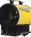 Heavy Duty 240V Electric Forced Air Heater For Garage And Workshop With Wall Or Ceiling Mount Overheat Protection Adjustable Turbo Fan