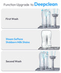 NCVI large baby bottle washer sterilizer and dryer; holds 6 bottles and pump parts; hospital-grade steam sanitizer