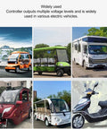 Heavy Duty MPPT Solar Boost Controller Step Up Charge Regulator Built Tough Boasts 98 Percent Efficiency in electric vehicles images.