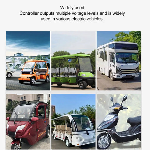Heavy Duty MPPT Solar Boost Controller Step Up Charge Regulator Built Tough Boasts 98 Percent Efficiency in electric vehicles images.