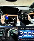 Heavy Duty Dual Port 12V Car Charger With Rugged Aluminum Housing Waterproof Splash Lid 48W Quick Charge for phone and tablet in car.