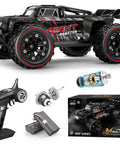 1:16 Scale All Terrain Fast RC Cars for Adults 40KPH, 4WD Electric Off Road Monster Truck With Metal Chassis, remote, parts