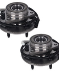 Pair Front Wheel Hub And Bearing Assembly 515010 For 1997 Through 2000 Ford F-150 4WD With Four Wheel ABS Replacement Wheel Hub Unit Durable OEM Grade And Ready To Roll shown