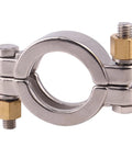 DERNORD sanitary clamp, high-pressure bolted tri-clamp, 1.5 inch, stainless steel 304