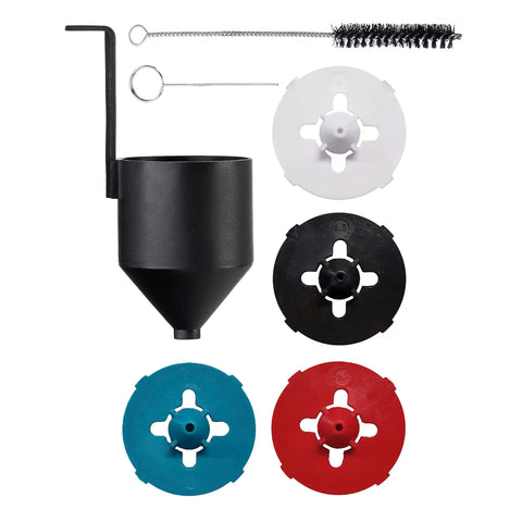 Accessories for Handheld HVLP Spray Gun With Adjustable Airflow And 600W Power For Home Projects Three Spray Patterns And Four Nozzles Includes DIN Cup Cleaning Brush And Pin For No Fuss Interior Or Exterior Painting