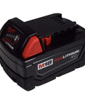 M18 REDLITHIUM XC battery pack compatible with Compact 1/2 Inch Cordless Impact Wrench With Four Drive Speeds.