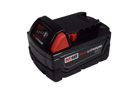 M18 REDLITHIUM XC battery pack compatible with Compact 1/2 Inch Cordless Impact Wrench With Four Drive Speeds.