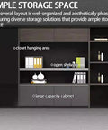 Heavy Duty Floor Standing Bookshelf And File Cabinet Pairing Warm Wood Tones With Dark Steel builds serious storage flex with open shelving and large cabinet.