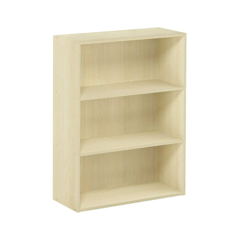Kick Your Daily Mess To The Curb With This Real Deal Three Tier Closet Organizer In Warm Steam Beech Wood, Built Tough For Tight Bedrooms And Zero Headache Setup, Featuring Smooth Open Shelves For Dependable Home Organization - three-tier closet organizer in warm steam beech wood finish, designed for tight spaces.