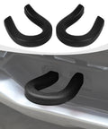 Tow Hook Cover For Chevy Silverado 1500 2007 To 2024 Front Bumper Rubber Black Accessory Fits GMC Sierra 1500 2007 To 2018